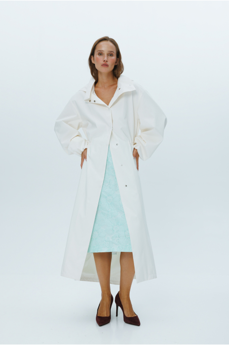 Raincoat, milk
