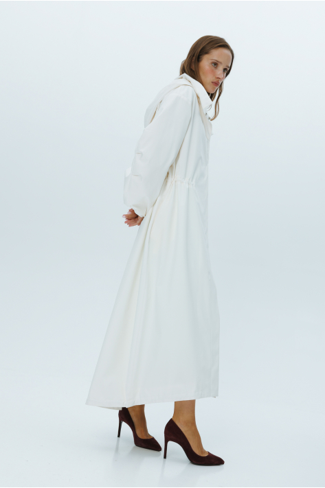 Raincoat, milk
