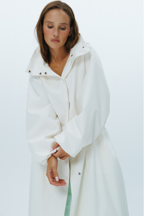 Raincoat, milk