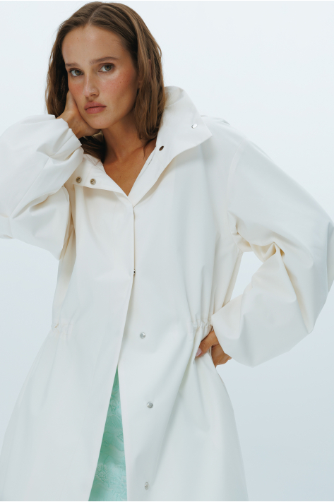 Raincoat, milk