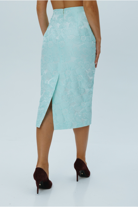 Jacquard skirt, mint Jacquard skirt, mint