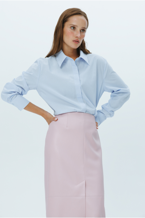 Classic shirt, blue