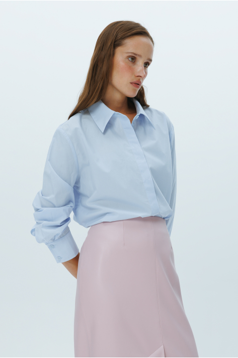 Classic shirt, blue