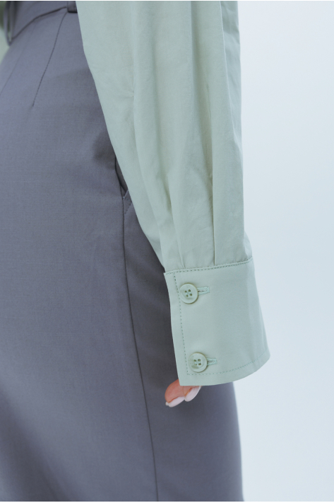 Classic shirt, phistachio Classic shirt, phistachio