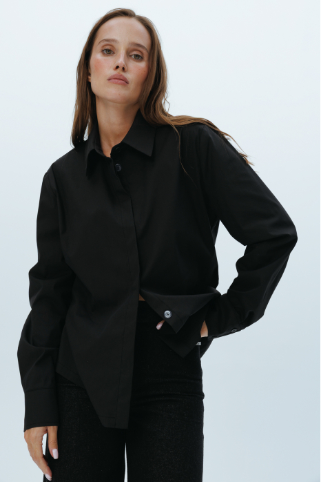 Classic shirt, black