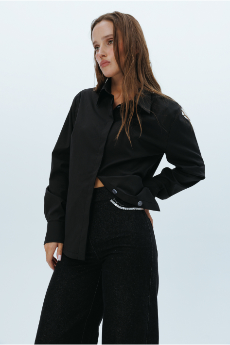 Classic shirt, black Classic shirt, black