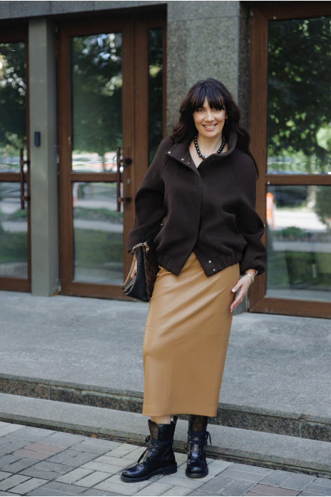 Wool bomber, chocolatе Wool bomber, chocolatе