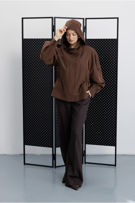 Легка куртка, шоколадний Легка куртка, шоколадний