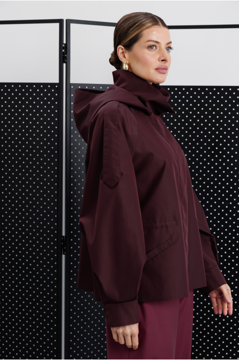 Light jacket, burgundy