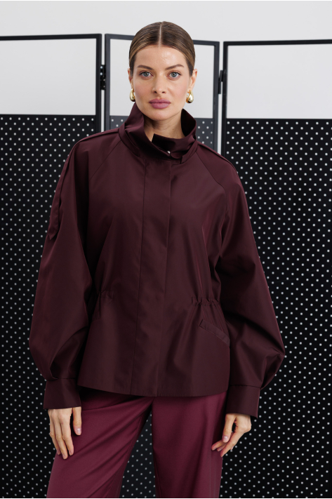 Light jacket, burgundy