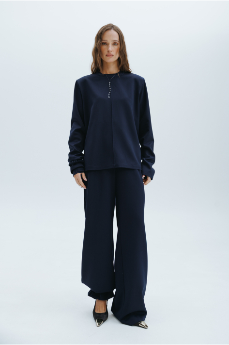 Suiting trousers, blue