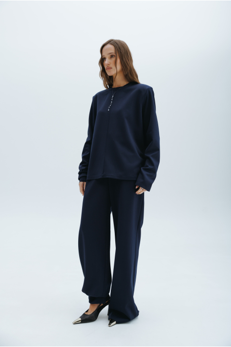 Suiting trousers, blue