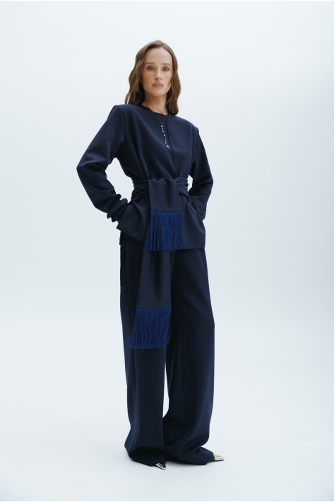 Suiting trousers, blue