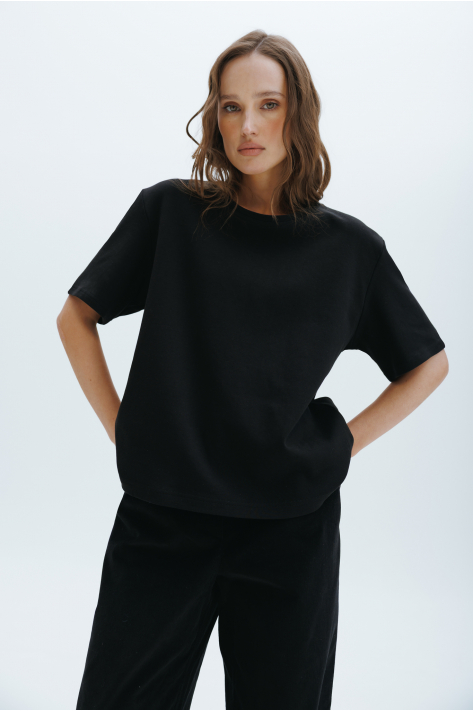 T-shirt, black