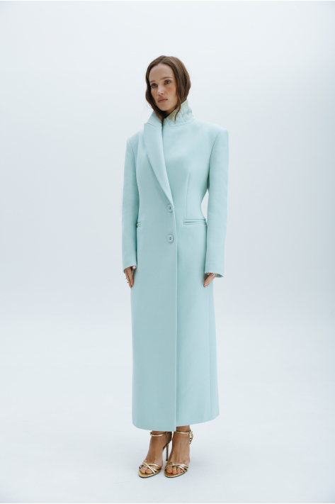 Fitted coat, mint