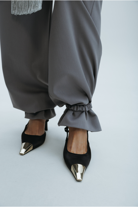 Suiting trousers, gray