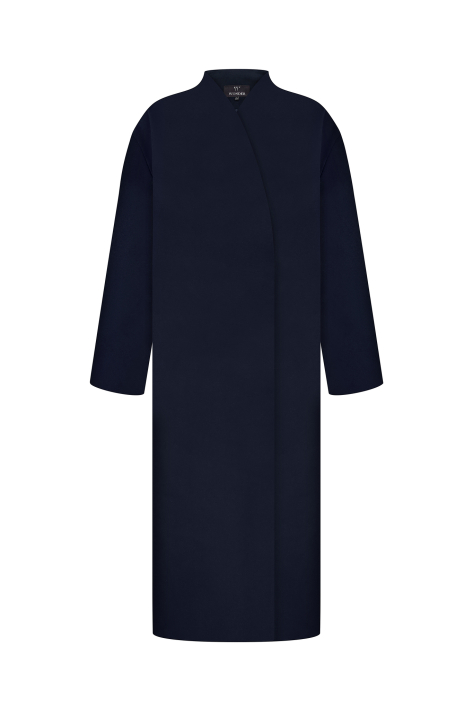 Long cashmere coat, blue Long cashmere coat, blue