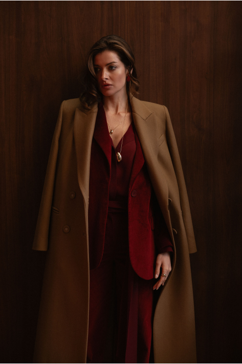 Classic coat, beige Classic coat, beige