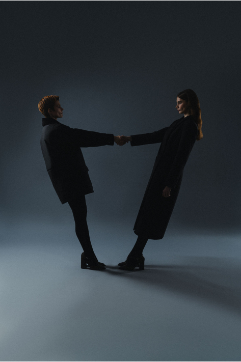 Куртка с карманами, чёрный