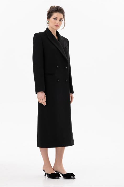 Classic coat, black
