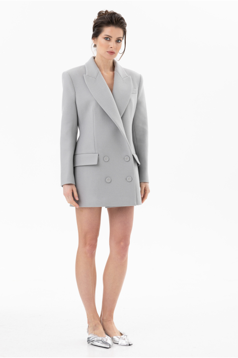 Structured coat blazer, gray Structured coat blazer, gray
