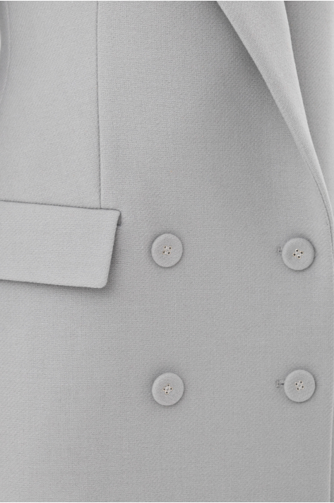 Structured coat blazer, gray Structured coat blazer, gray