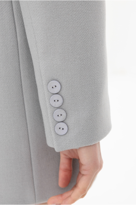 Structured coat blazer, gray Structured coat blazer, gray