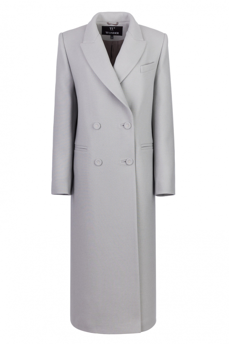 Classic coat, gray