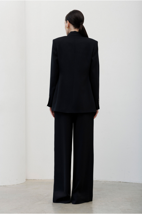 Tailored blazer, black