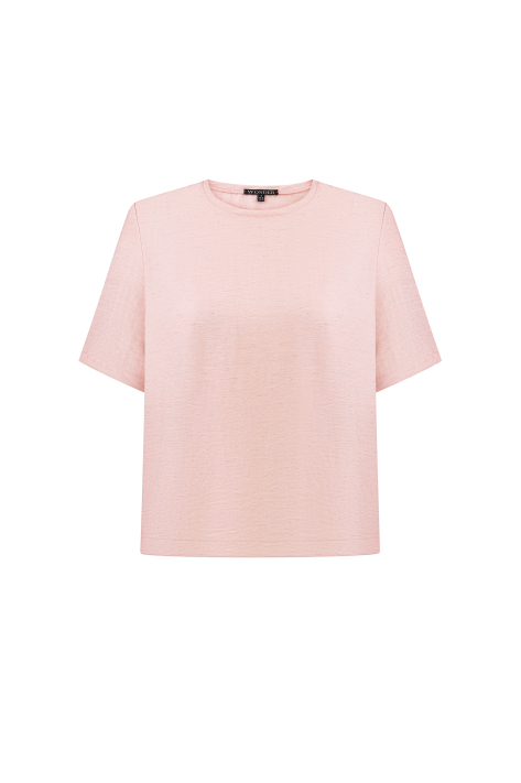Llinen T-shirt, powder pink Llinen T-shirt, powder pink