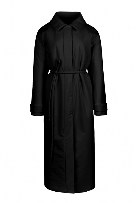 Пальто-реглан (пуховик), чёрный