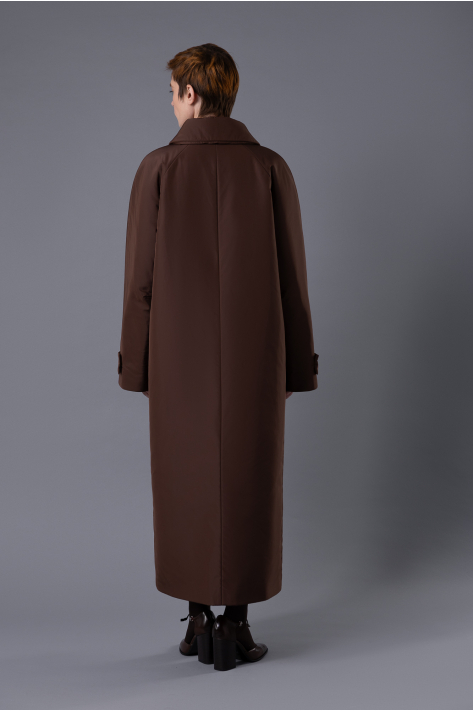 Raglan coat (down jacket), chocolate Raglan coat (down jacket), chocolate