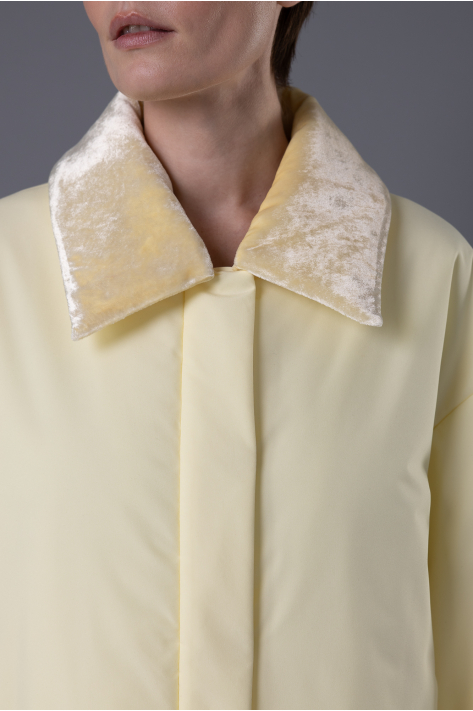 Куртка с карманами, сливочный