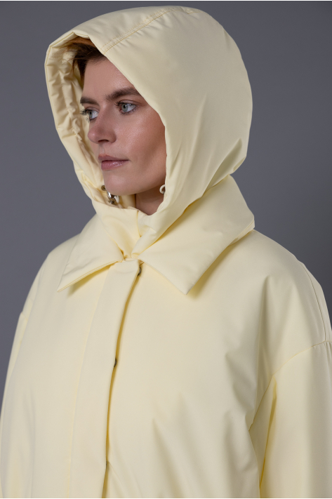 Куртка с карманами, сливочный