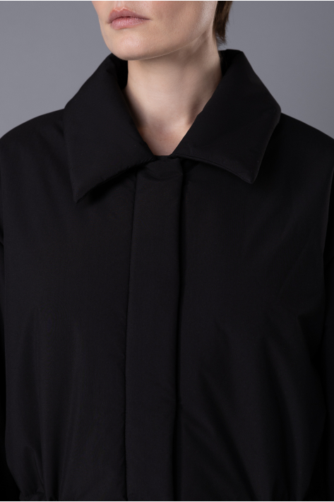 Куртка с карманами, чёрный