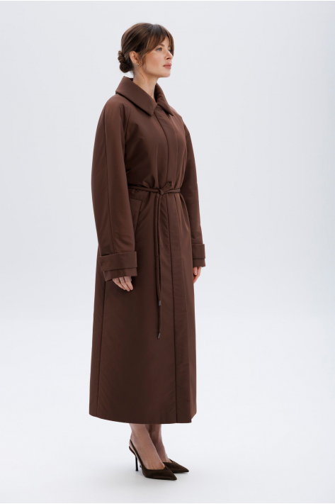 Raglan coat (down jacket), chocolate Raglan coat (down jacket), chocolate